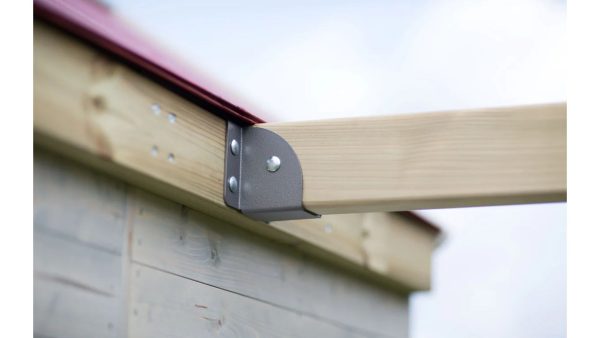 M29R-K Kućica s platformom, toboganom i dvostrukom ljuljačkom + kuhinjski dodatak4